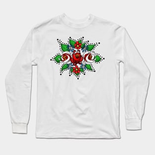 Canal flower art Long Sleeve T-Shirt